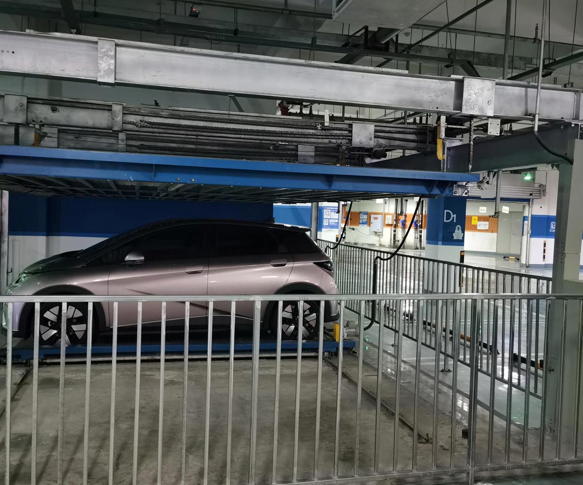 中江4柱机械立体车库过规划