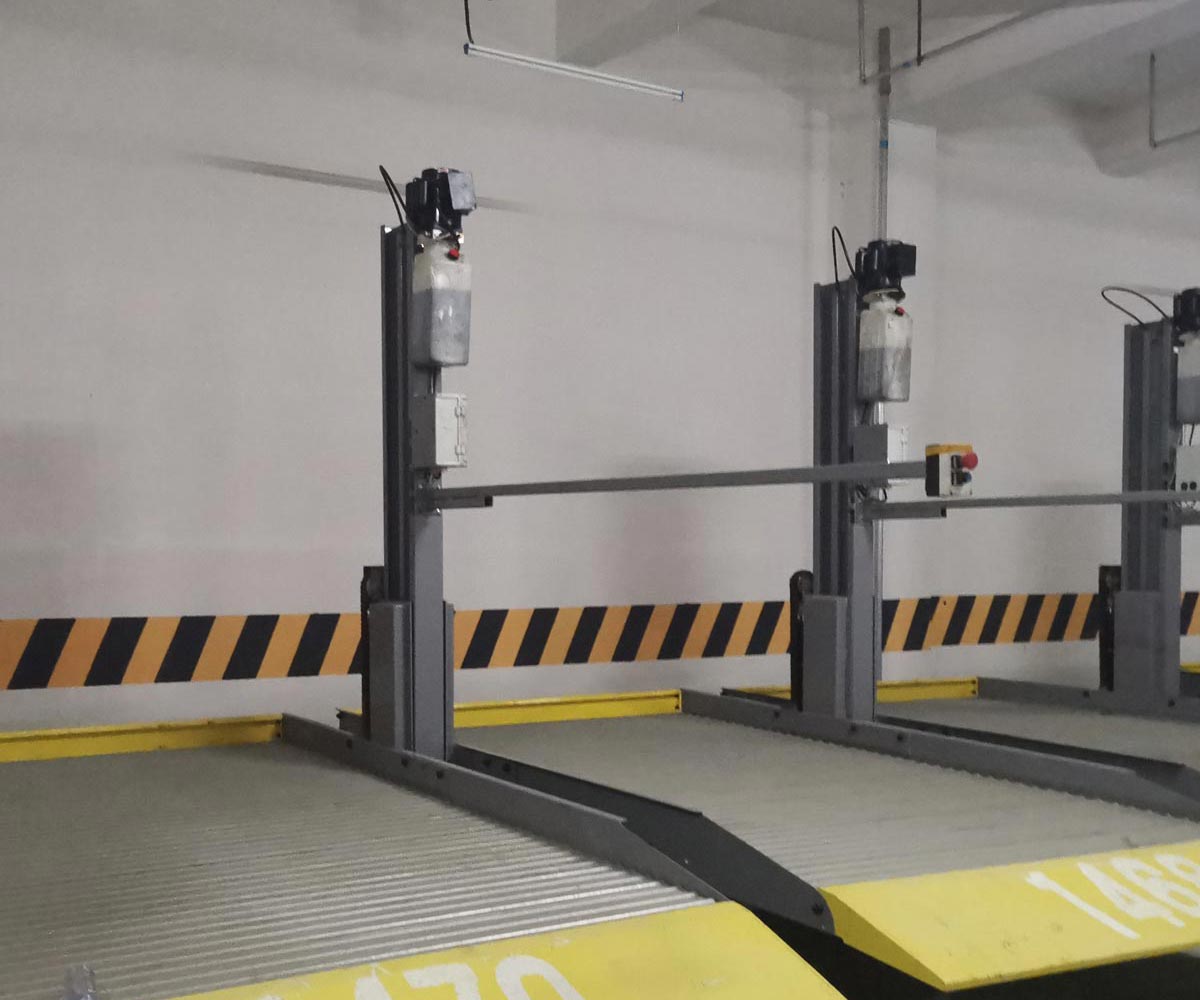 嘉禾PJS简易升降三层地坑式立体停车设备