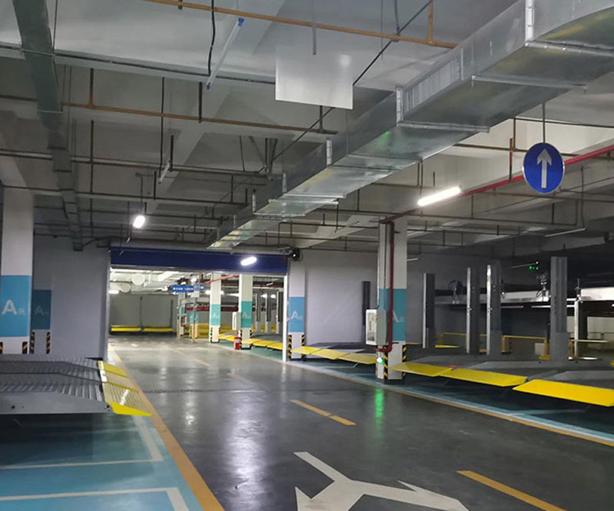 隆昌商业中心停车场解决方案