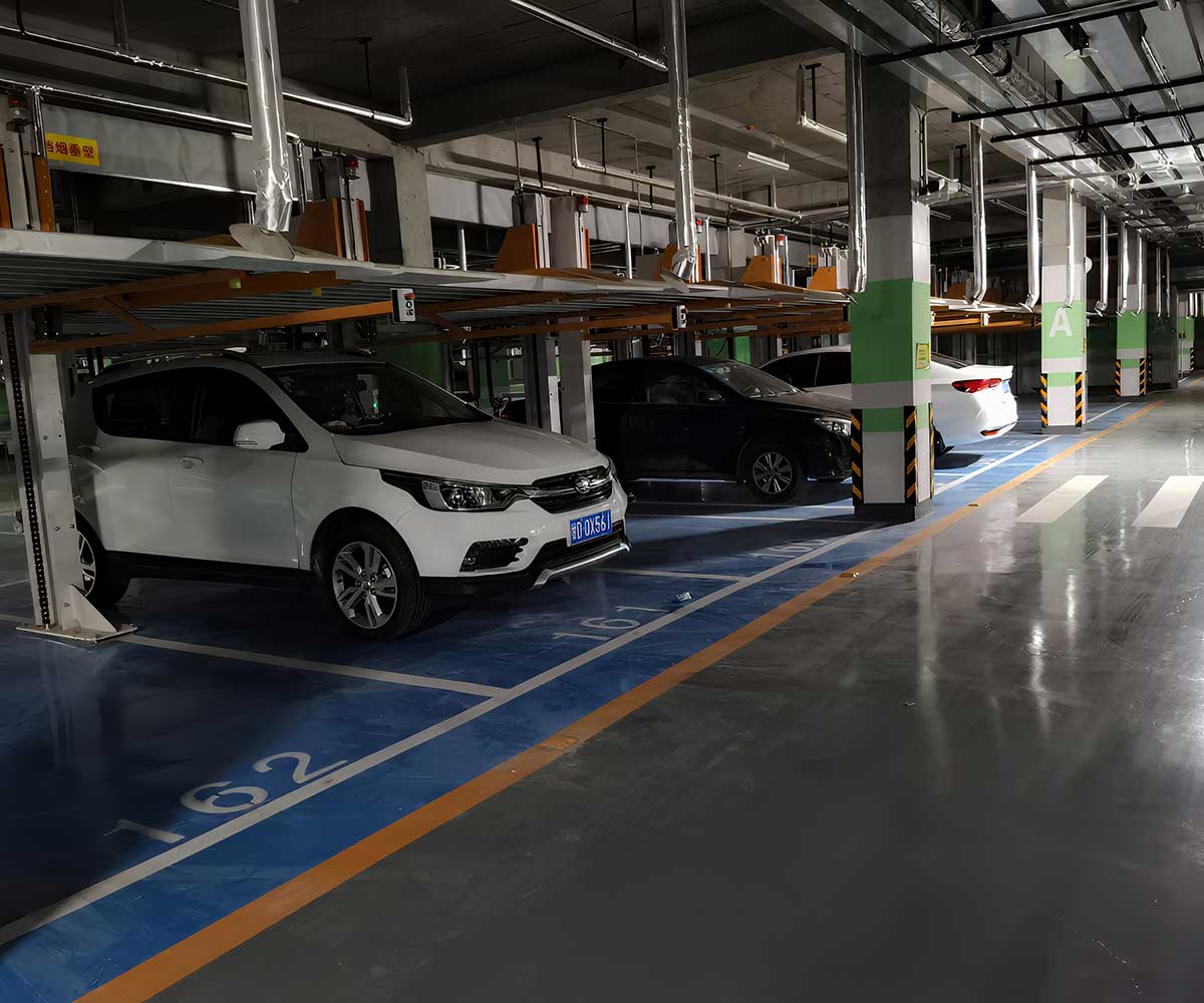 来宾二手机械式停车库美化城市环境的新思路